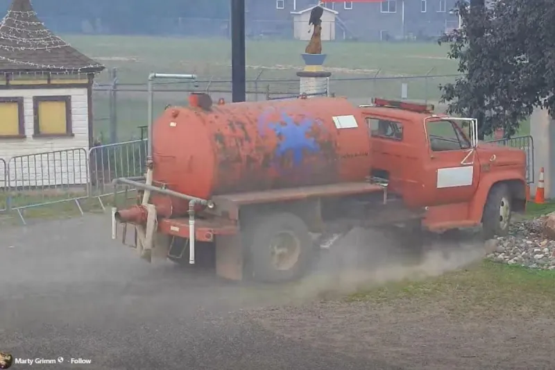 Of All The Things To Steal...Why A Speedway Water Truck?