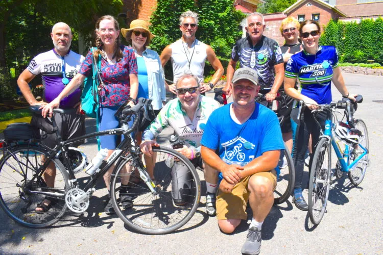 Biking for Habitat for Humanity