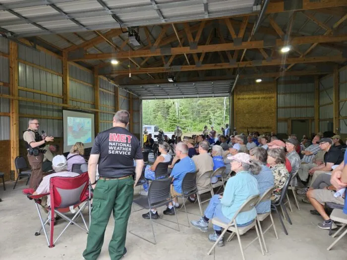 Officials share latest on Little Knife Fire at second Gunflint Trail public meeting