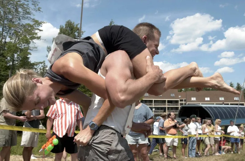 West Concord Hosting Wife Carrying Contest: How to Sign Up and Win Cash