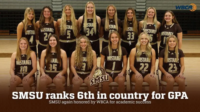 SMSU earns 6th overall ranking in WBCA Academic Honor Roll