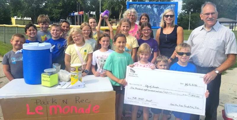NUAF awards grant to Hanska Park and Rec program