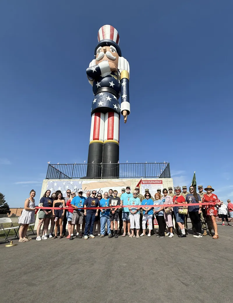 World's largest nutcracker dedicated