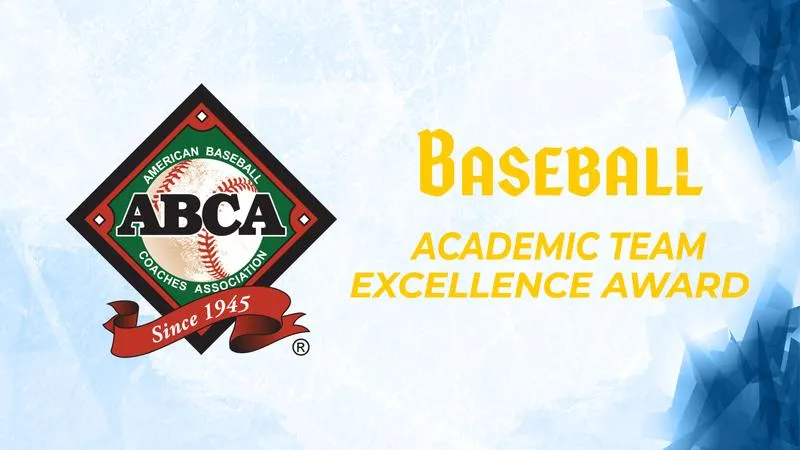 Baseball Earns ABCA Team Academic Excellence Award