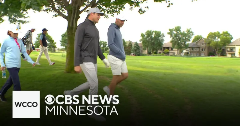 Vikings coach plays 3M Open Pro-Am round with Scottie Scheffler