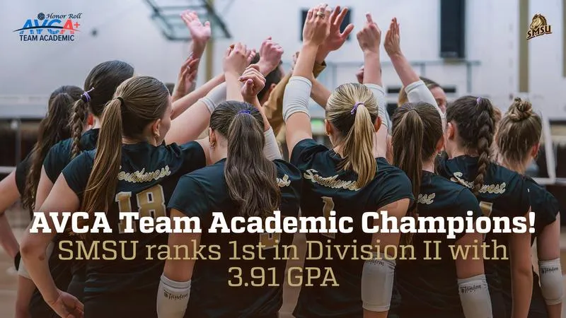 SMSU volleyball named AVCA Team Academic Champion