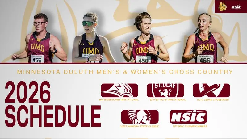 UMD Men's and Women's Cross Country Teams Release 2026 Meet Schedule