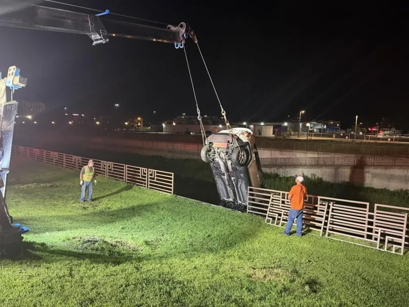 Driver Taken to Hospital After Crashing into Zumbro River