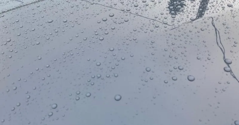 Some rain but not enough fell across the area early Friday AM