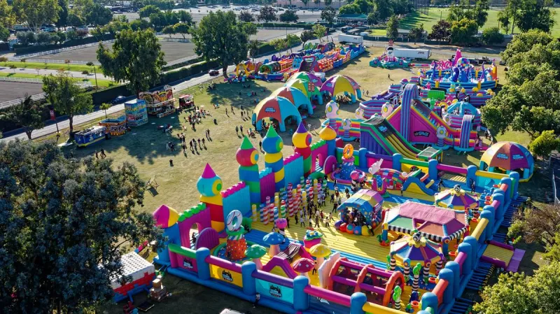 Take Your Kids To The World's Largest Bounce House in Minnesota