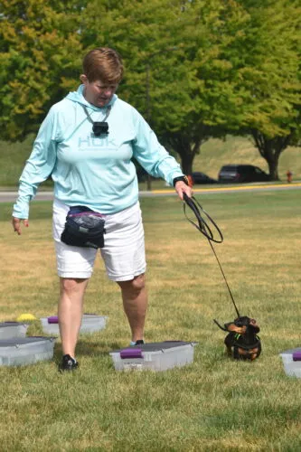 Dog trials draws owners from near, far