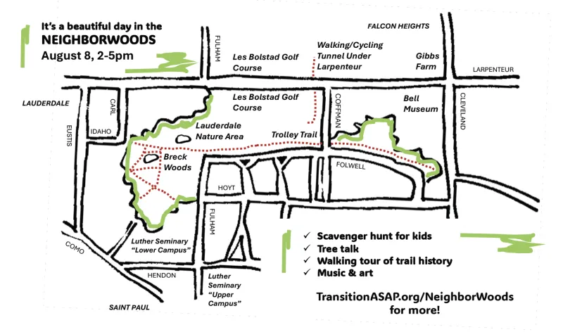 Exploring the 'NeighborWoods:' Breck Woods and the Trolley Trail