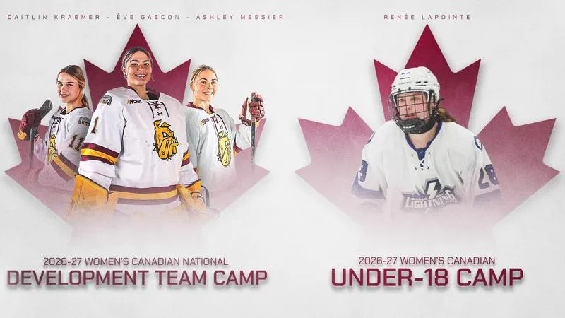 Four Bulldogs Make Canadian National Development Team and U-18 Camps