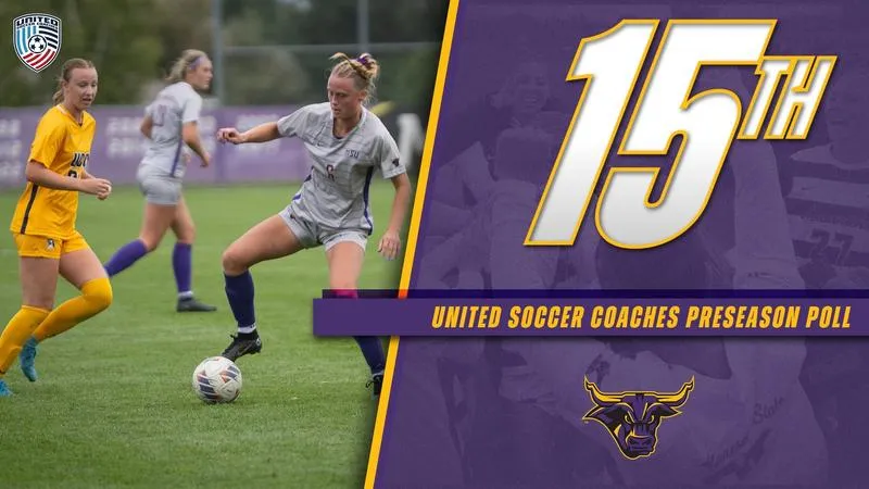Minnesota State Women's Soccer Ranked No. 15 in 2026 Preseason United Soccer Coaches' Poll