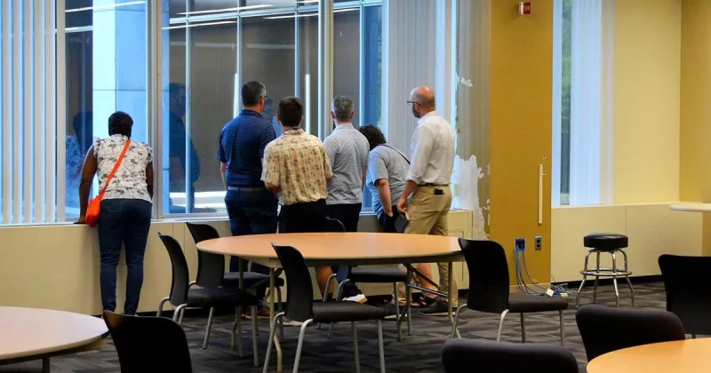La Crosse School Board tours Trane building, discusses plans