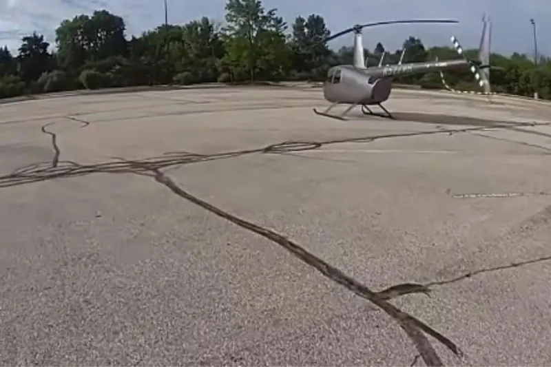 Wisconsin Man Skips Traffic by Flying His Helicopter to Cabela's