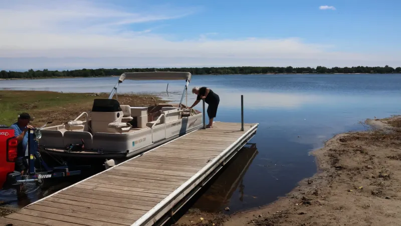 Minnesota lake levels low due to drought