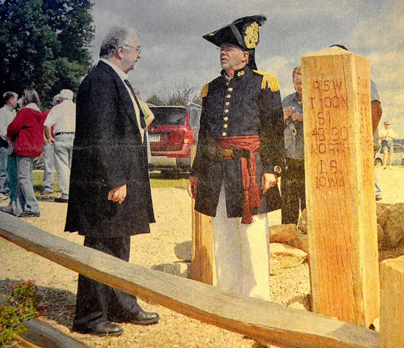 Peering at the Past -- Nobody Knew Where the Border Was