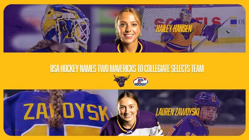 Hansen and Zawoyski Named to 25-Person US College Selects Team