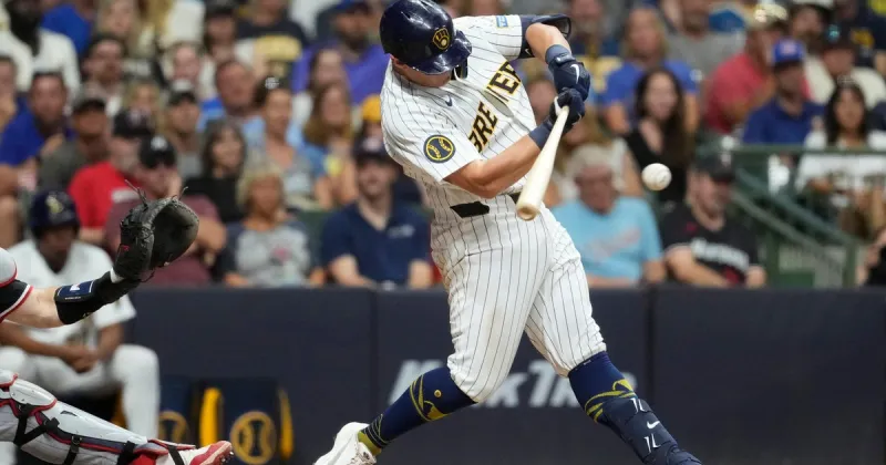 Vaughn knocks home go-ahead run in 8th as Brewers beat Twins 4-3