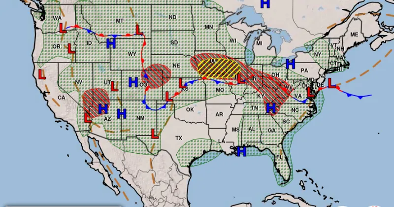 Weekend outlook calls for Sunday to be the better day across the area