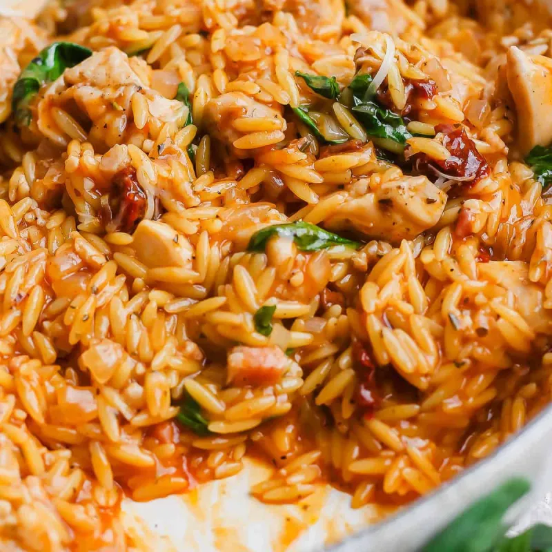 Marry Me Chicken Orzo