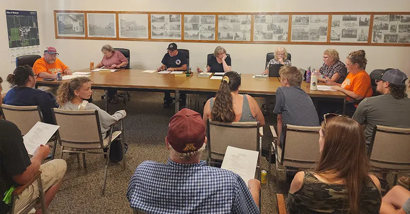 Wykoff Council Discusses Playground Safety, Properties and Commons Meadow