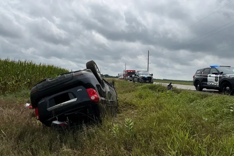 Sartell Woman Seriously Hurt After Rollover Crash On County Road 133