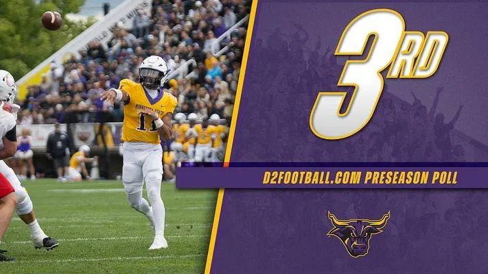 Maverick Football Ranked Third in D2Football.com Preseason Poll
