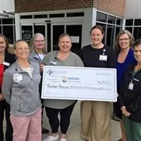 Glacial Ridge Health System employees donate nearly $14,000 to the United Way