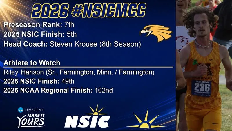 Minnesota Crookston Men's Cross Country Selected to Finish Seventh in NSIC in Preseason Coaches Poll