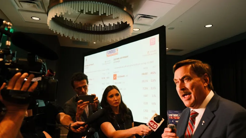 Lindell ticket seeks court look at governor defeat