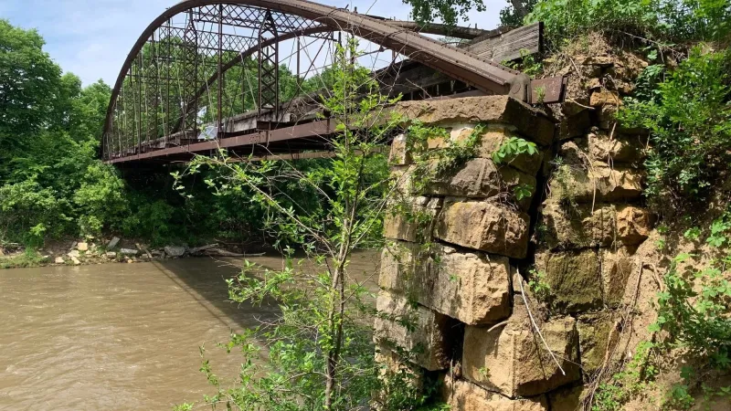 A bridge nearly as old as Minnesota gets a new home