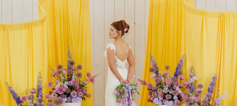 Spring into Monet: Lavender and Lemon Hues at Willow Brooke Farm
