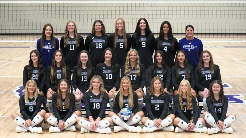 Winona State volleyball hits the road to begin 2026 season at the UP Open
