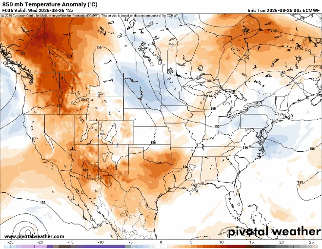Cooler, breezy Wednesday with nice days ahead