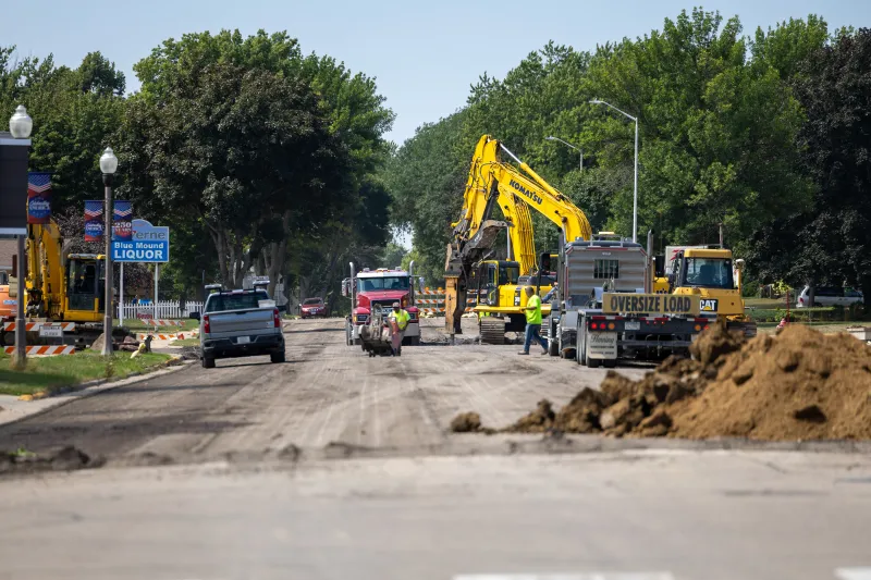 Highway 75 and Main intersection closes