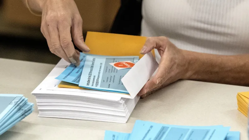 Democratic-led states renew challenge to Trump plans to restrict mail-in voting
