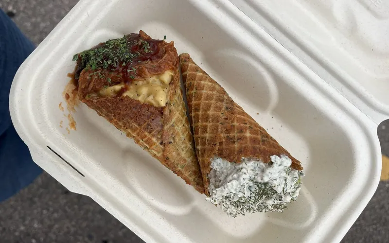 Roon's Savories Reimagines Waffle Cones for the State Fair