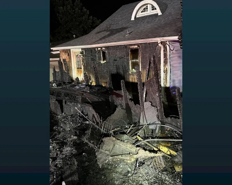 Child's Attempt to Burn Mattress Sparks Major Garage Fire in Kimball