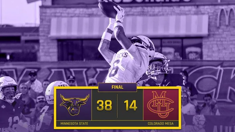 No. 5 Minnesota State Opens 2026 Season With 38--14 Win at Colorado Mesa