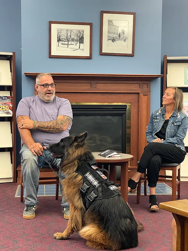 Dave Dyke -- "Beneath the Badge" A Couples' Fight for Hope Through PTSD