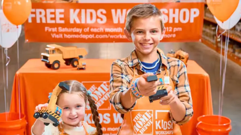 FREE Kids Workshops Are Back at Home Depot Every First Saturday of the Month!