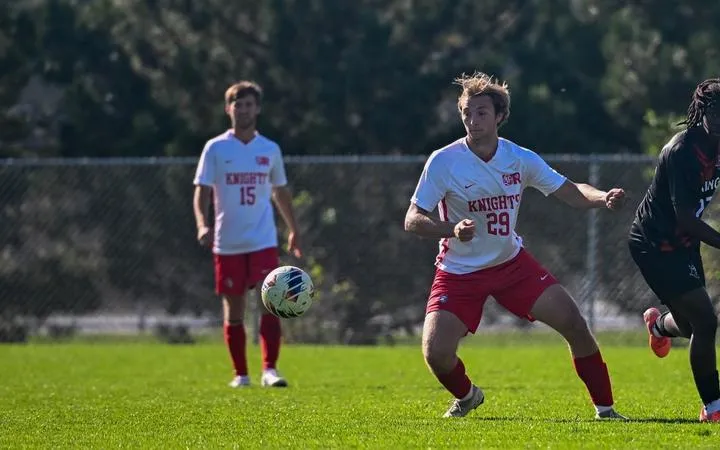 Men's soccer comes from behind to beat BVU
