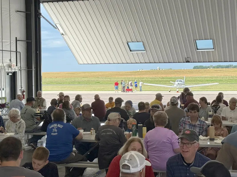 Airport hosts annual pancake breakfast