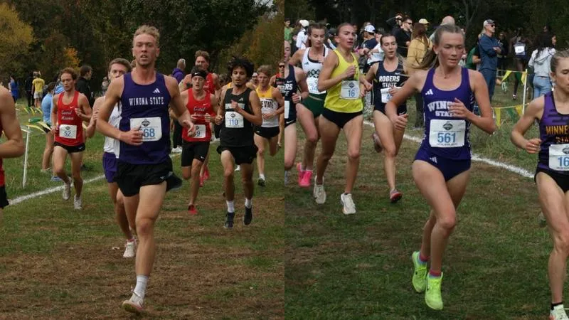 Winona State cross country teams open season at Augustana Twilight
