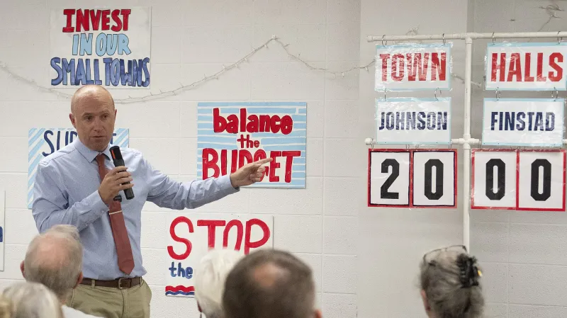 Math teacher hopes hustle, political mood add up to win