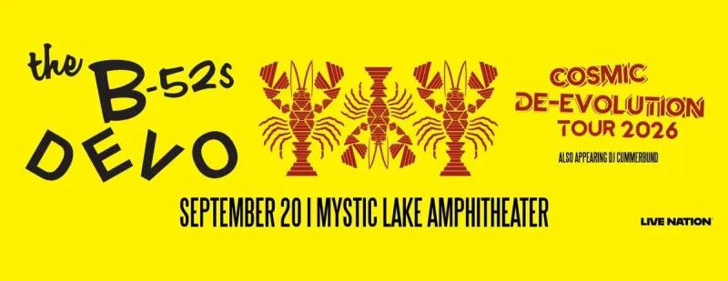 B-52s And Devo At Mystic Lake Amphitheater -- Win Tickets With The River!