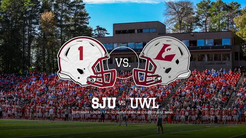 No. 11 SJU Hosts No. 10 UW-La Crosse Saturday for 2026 Opener