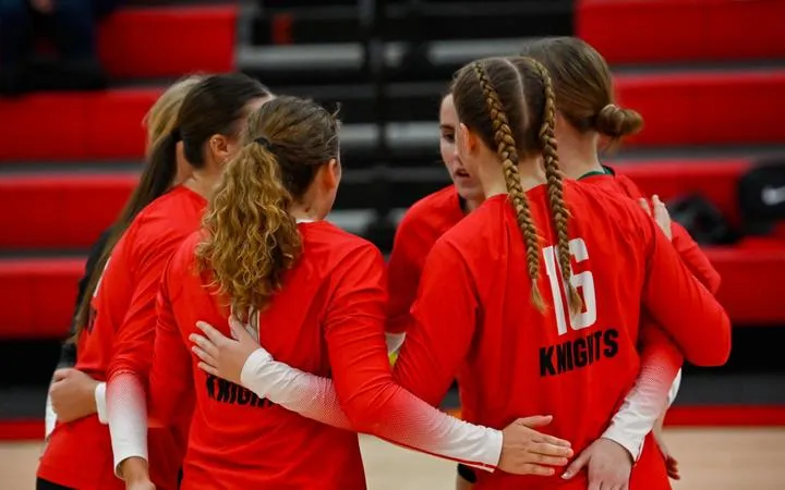Volleyball drops two tight matches on day two in Ripon